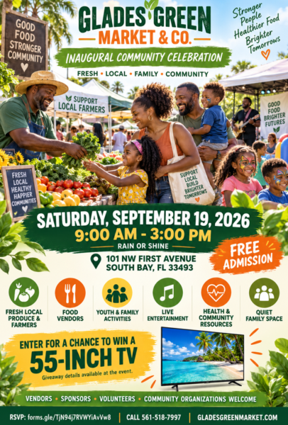 Glades Green Market & Co. Inaugural Event: